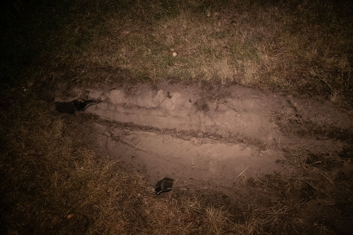 Peugeot слетел с развязки на Броварской проспект 