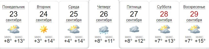 Погода на неделю: когда в Киеве пойдет дождь 2