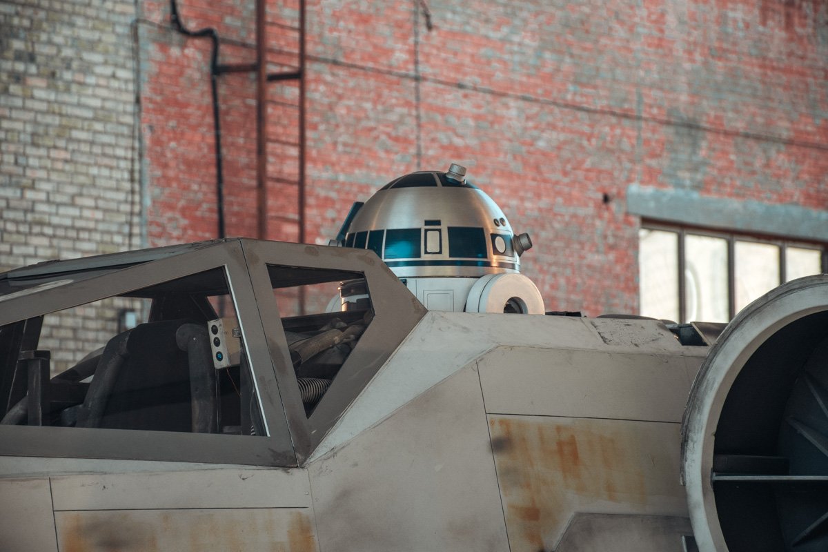 И даже R2D2 на месте! И даже R2D2 на месте!