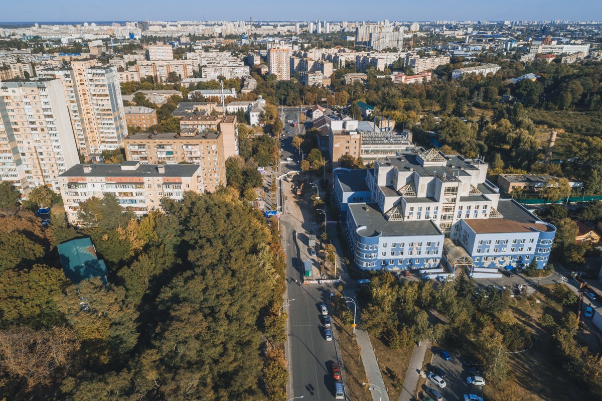 Общий участок ремонтируемой дороги - 89 метров