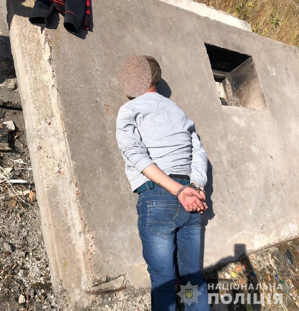 Подозреваемого мужчину задержали на стройке неподалеку