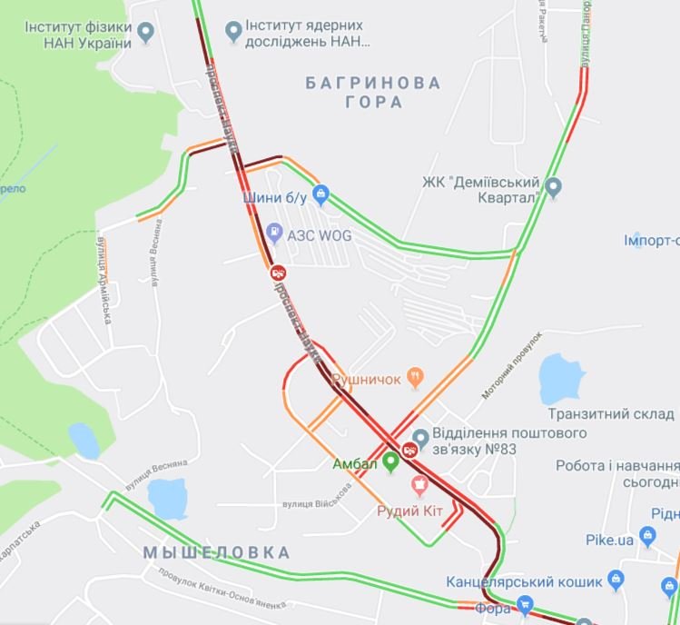 На Науки огромная пробка, по возможности - объезжайте На Науки огромная пробка, по возможности - объезжайте