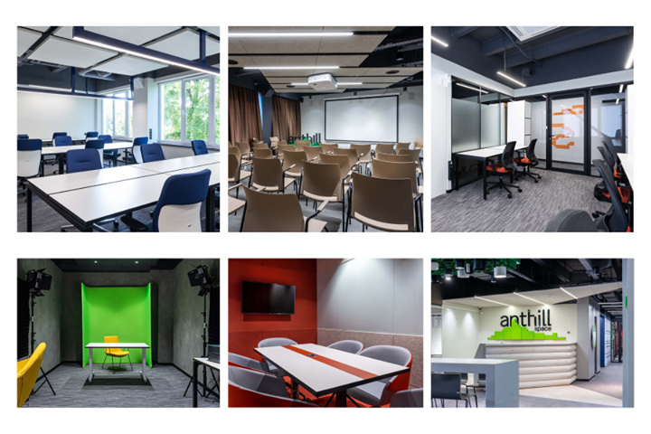 Anthill Space — технологичный коворкинг будущего с уникальной экосистемой для IT-специалистов. Anthill Space — технологичный коворкинг будущего с уникальной экосистемой для IT-специалистов.