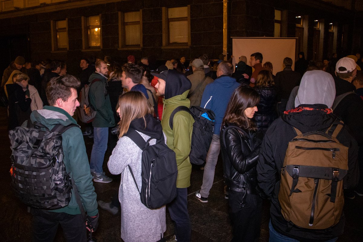 На акцию пришли 150 человек 