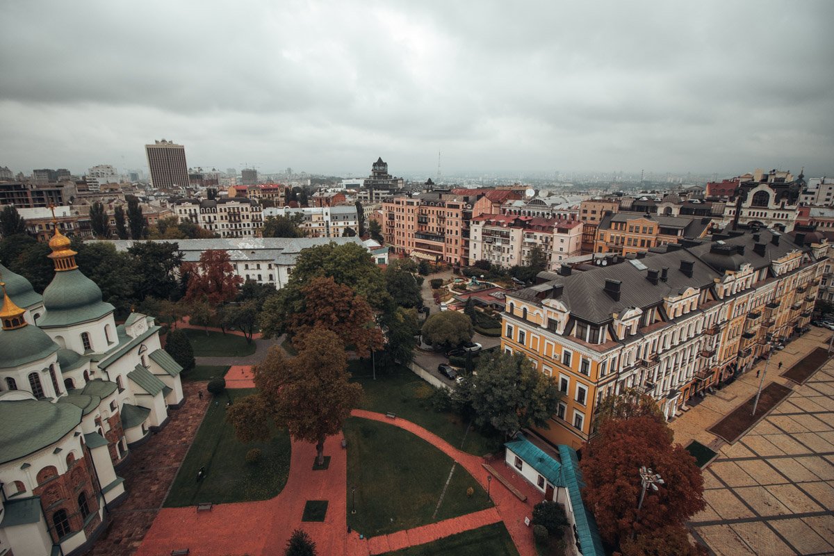 Завораживающие архитектурные переплетения Киева