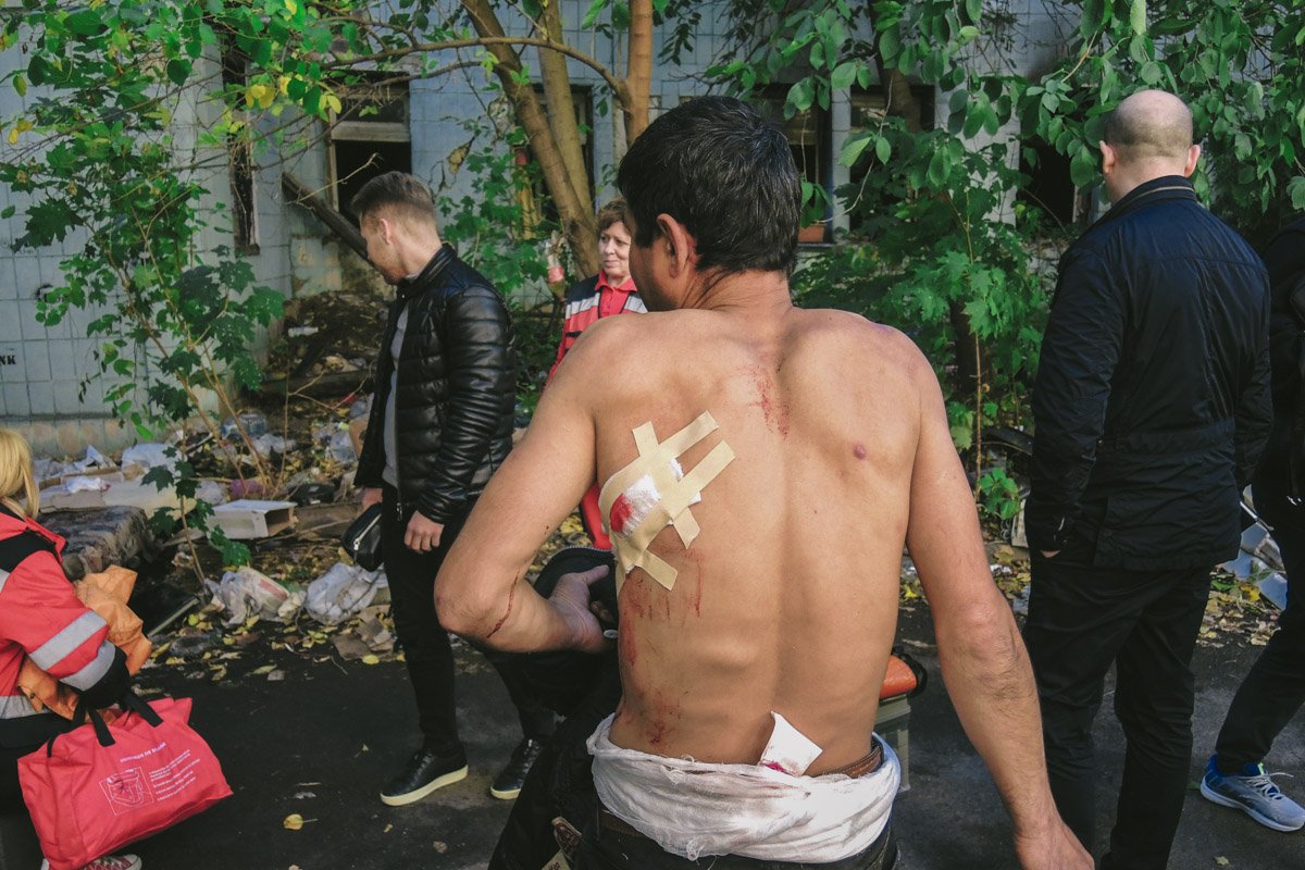 Пострадавший был в сильном алкогольном опьянении 