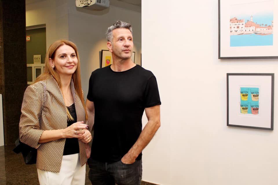 Илона Перельман и Борис Гинзбург