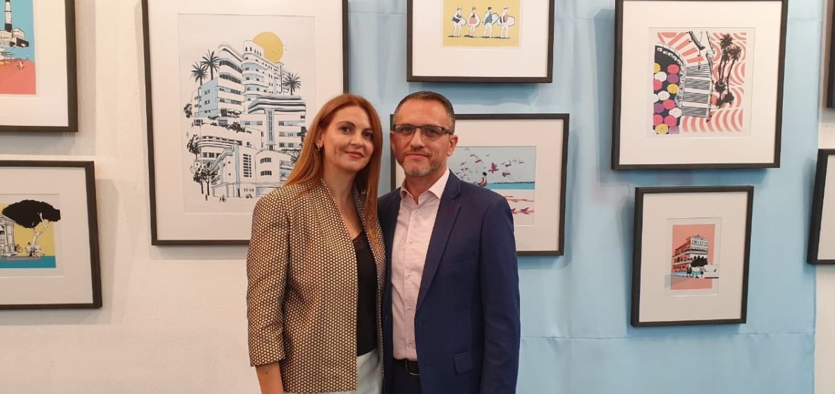 Феликс Гурвич и Илона Перельман