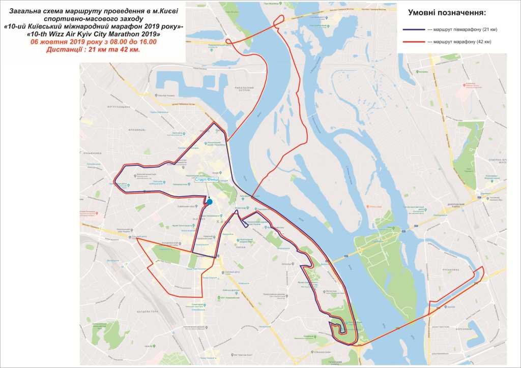 Общая схема забега на 6 октября