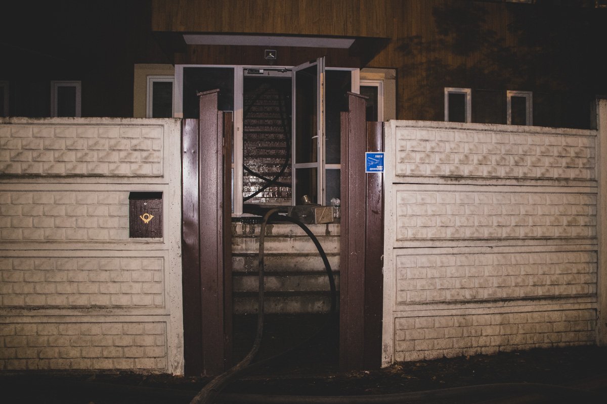 К счастью, жильцов успели эвакуировать