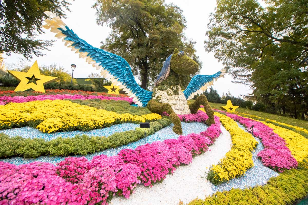 Выставка не первый год проходит на Певческом поле