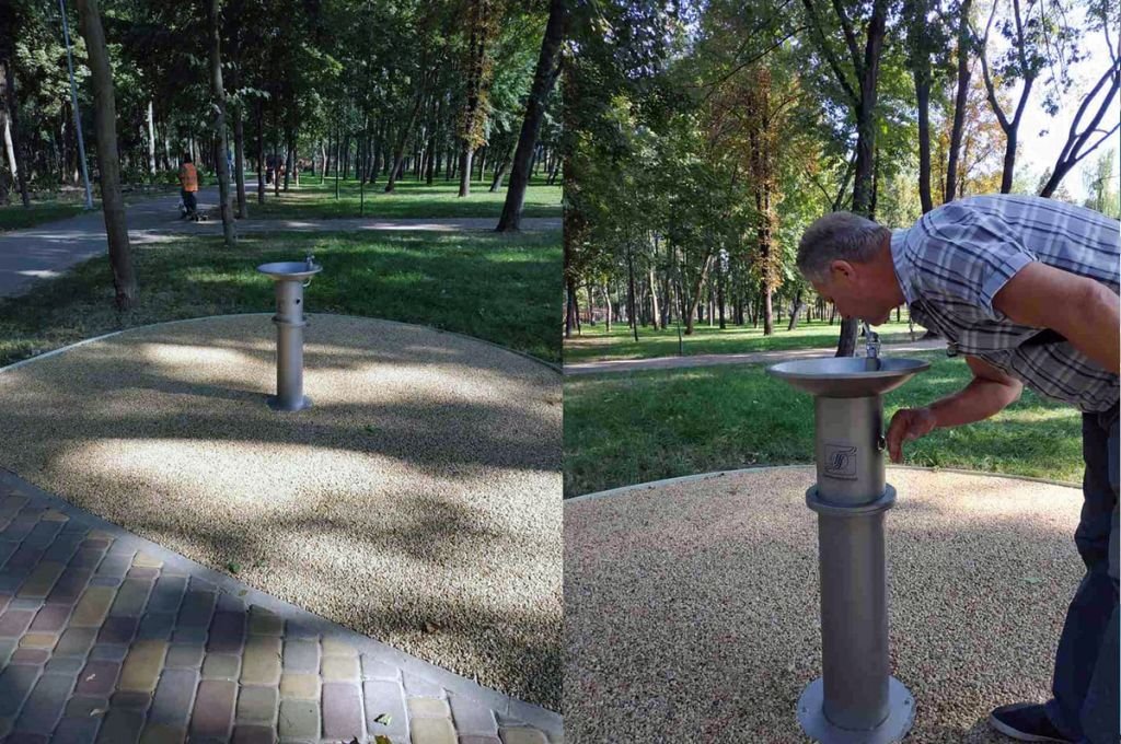 Скоро такие фонтанчики могут появиться во всех парках Киева