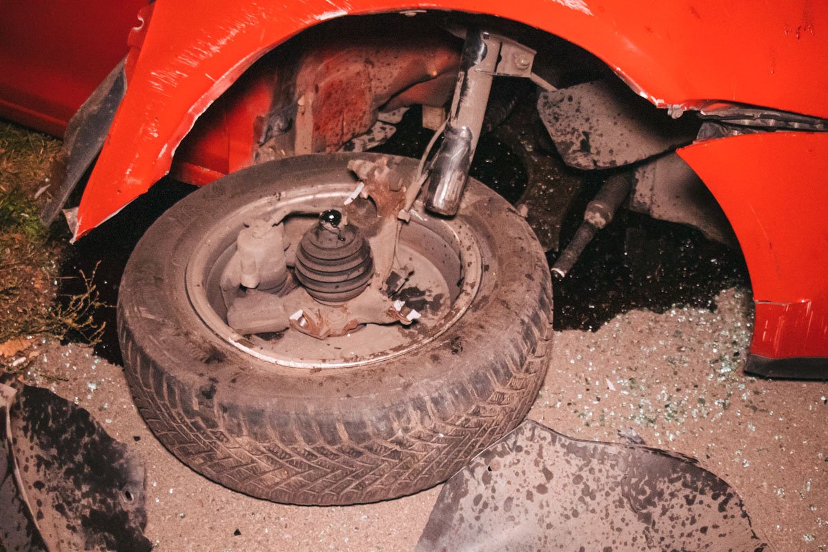 Водитель и пассажиры отделались испугом 