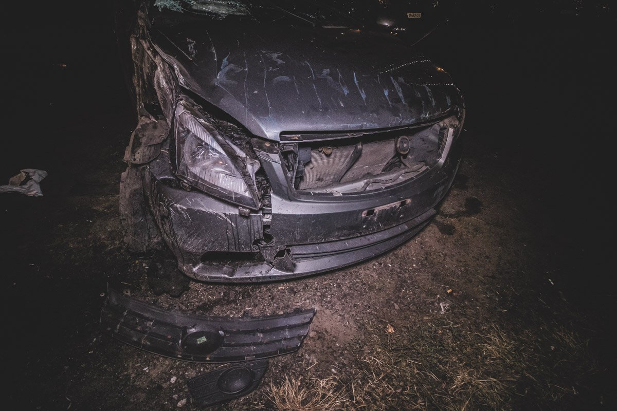 В результате аварии мужчина получил травмы различной степени тяжести