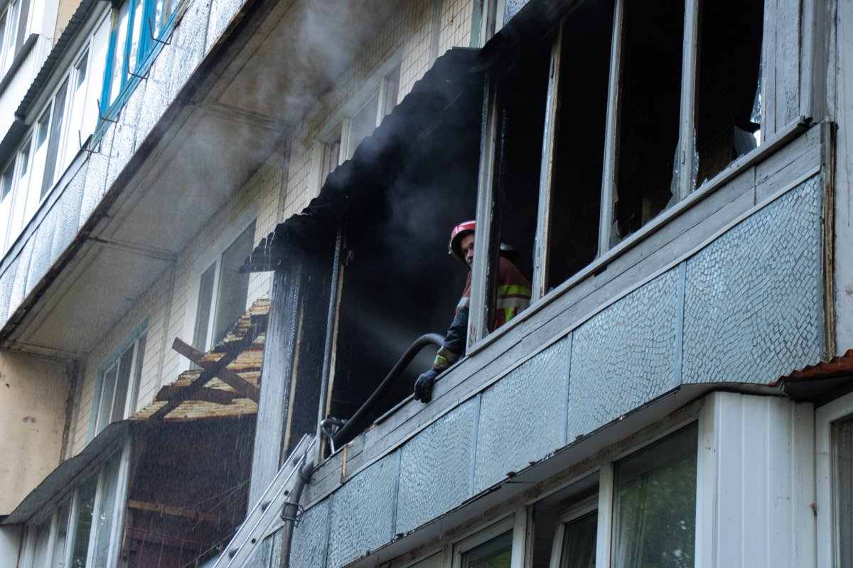 Первое возгорание произошло на втором этаже Первое возгорание произошло на втором этаже