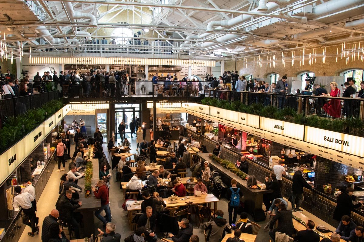 Такого аншлага Food Market еще не видел