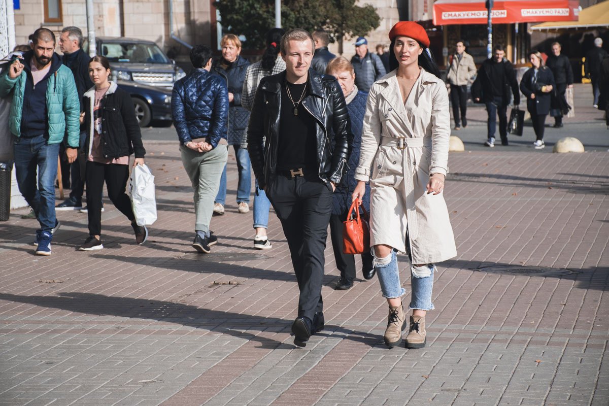 Посмотрите, какой стильный беретик!