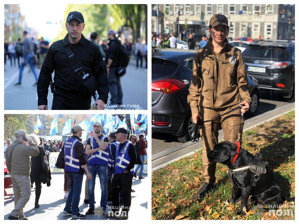 Столичная полиция обеспечила порядок во время проведения праздничных акций в Киеве Столичная полиция обеспечила порядок во время проведения праздничных акций в Киеве