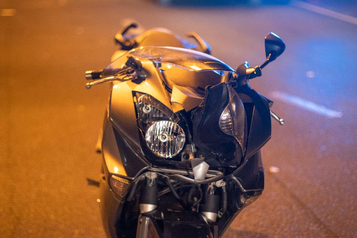 В результате ДТП пострадал один человек - водитель велосипеда В результате ДТП пострадал один человек - водитель велосипеда