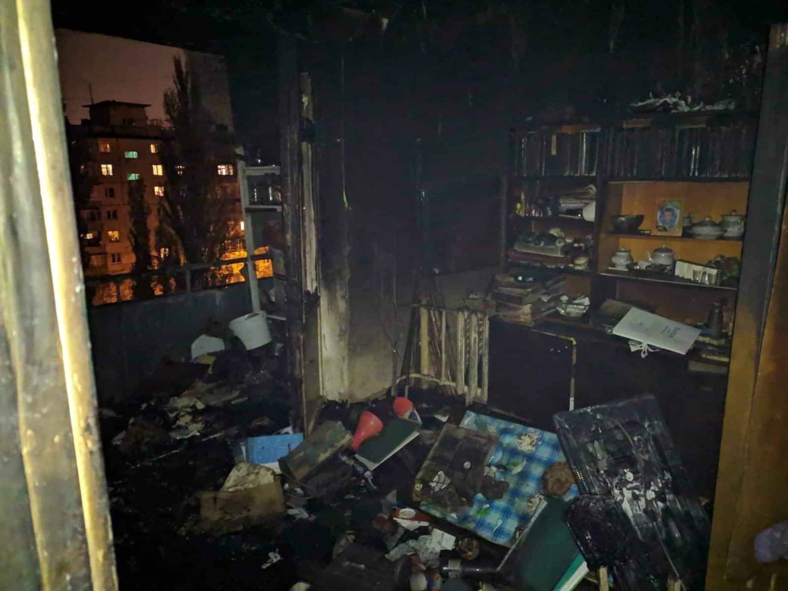 В Оболонском районе Киева по адресу проспект Маршала Рокоссовского, 3в горела квартира В Оболонском районе Киева по адресу проспект Маршала Рокоссовского, 3в горела квартира