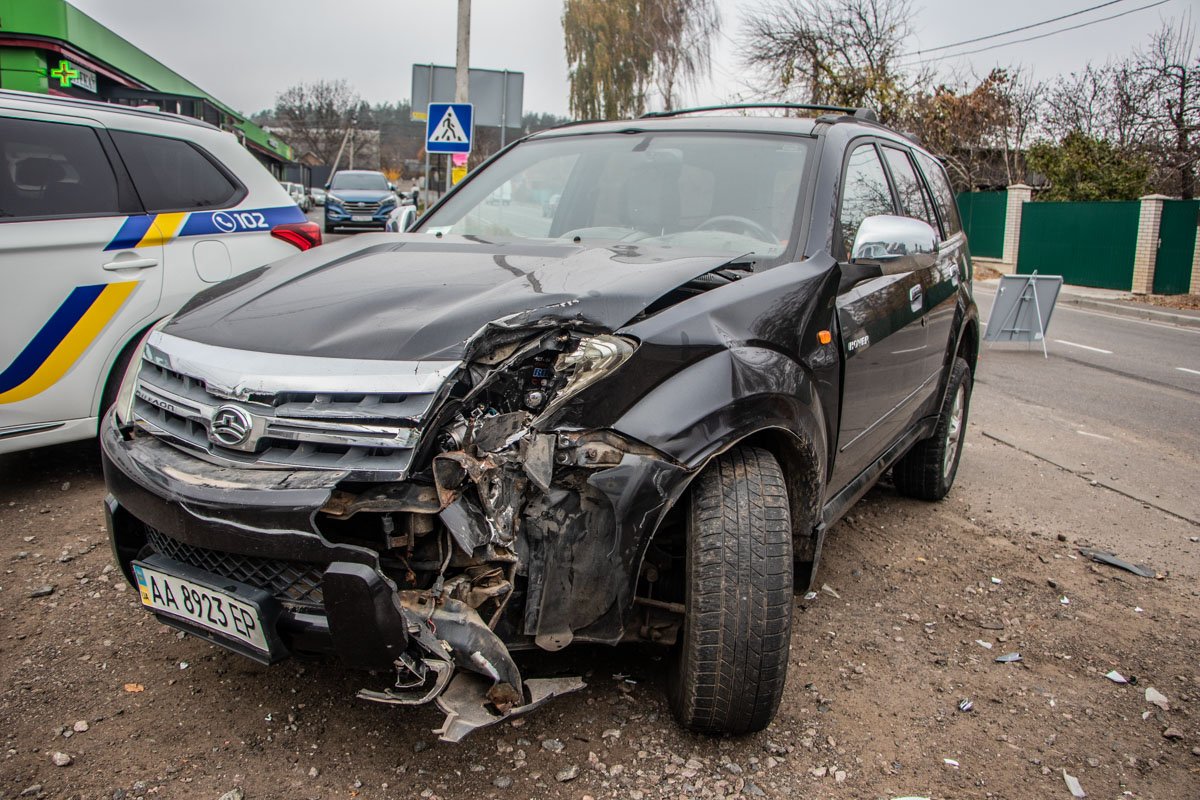 Также в ДТП пострадал Great Wall Также в ДТП пострадал Great Wall