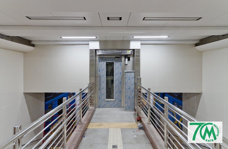 На станции заменили все элементы и установили лифты 