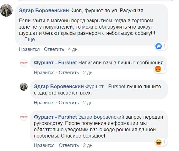 Жители Киева не первый раз замечают крыс в супермаркете