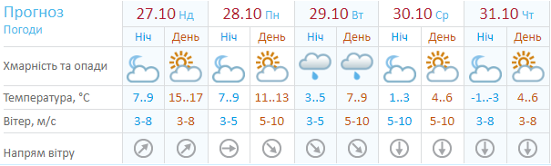Погода на неделю: в Киев идут морозы 1