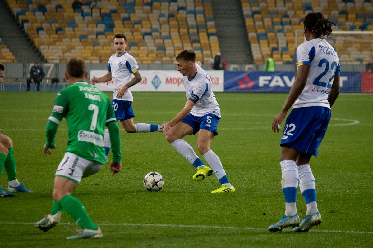 Капитан Сергей Сидорчук вновь вышел в стартовом составе