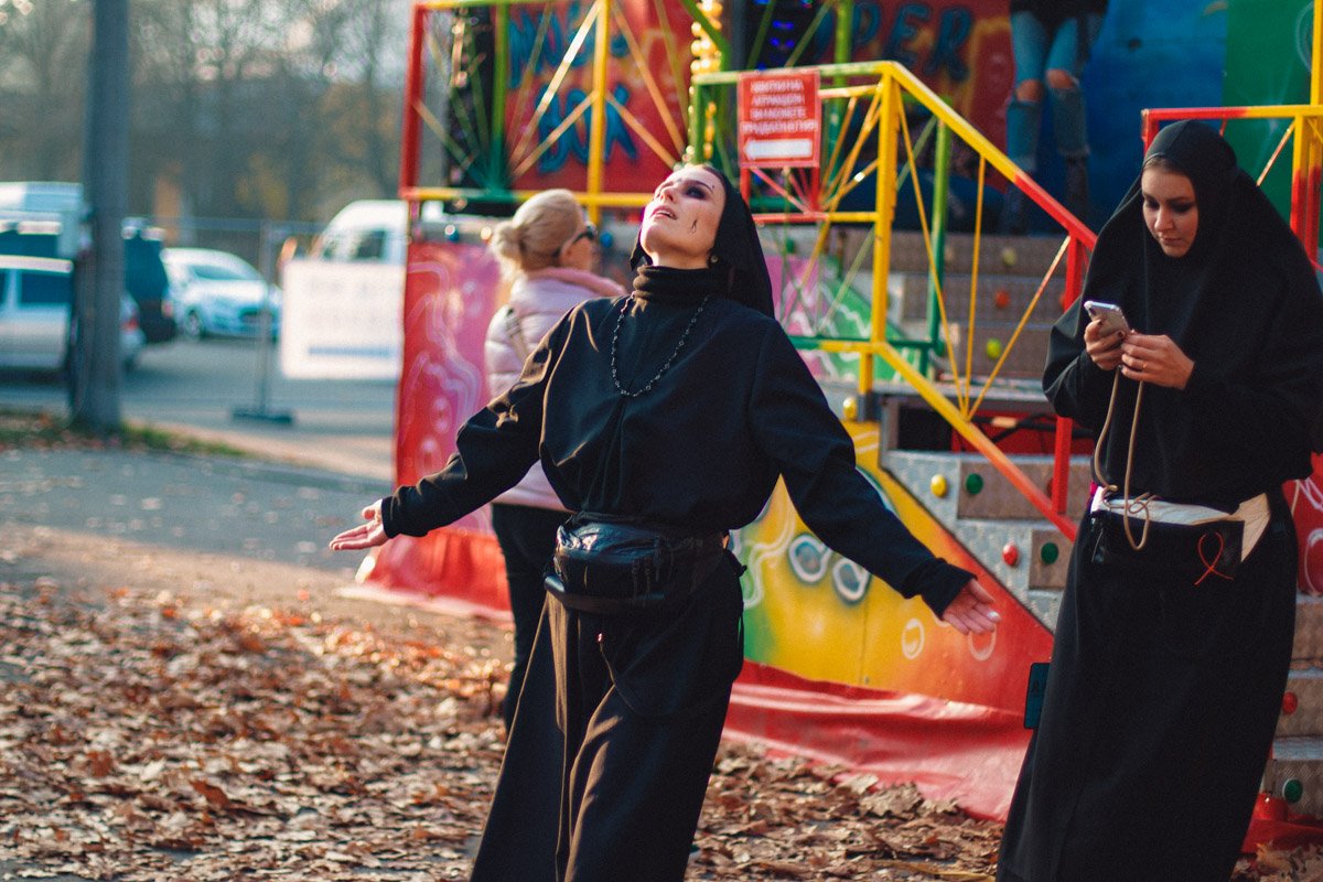 Многие приходили уже подготовленными, в очень крутых и ужасающих образах