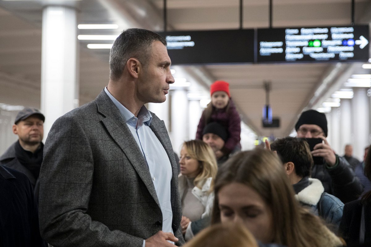 Об этом сообщил мэр Виталий Кличко Об этом сообщил мэр Виталий Кличко