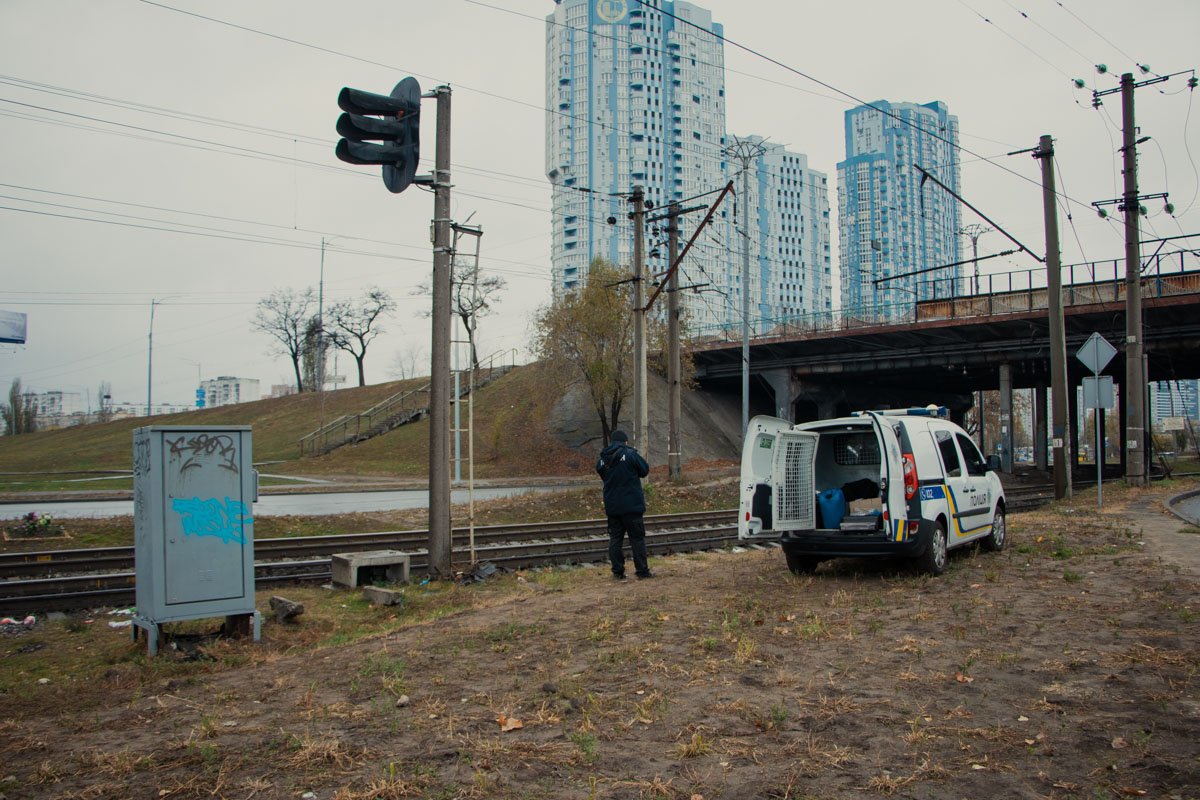 В Киеве на улице Вифлеемская электричка сбила женщину