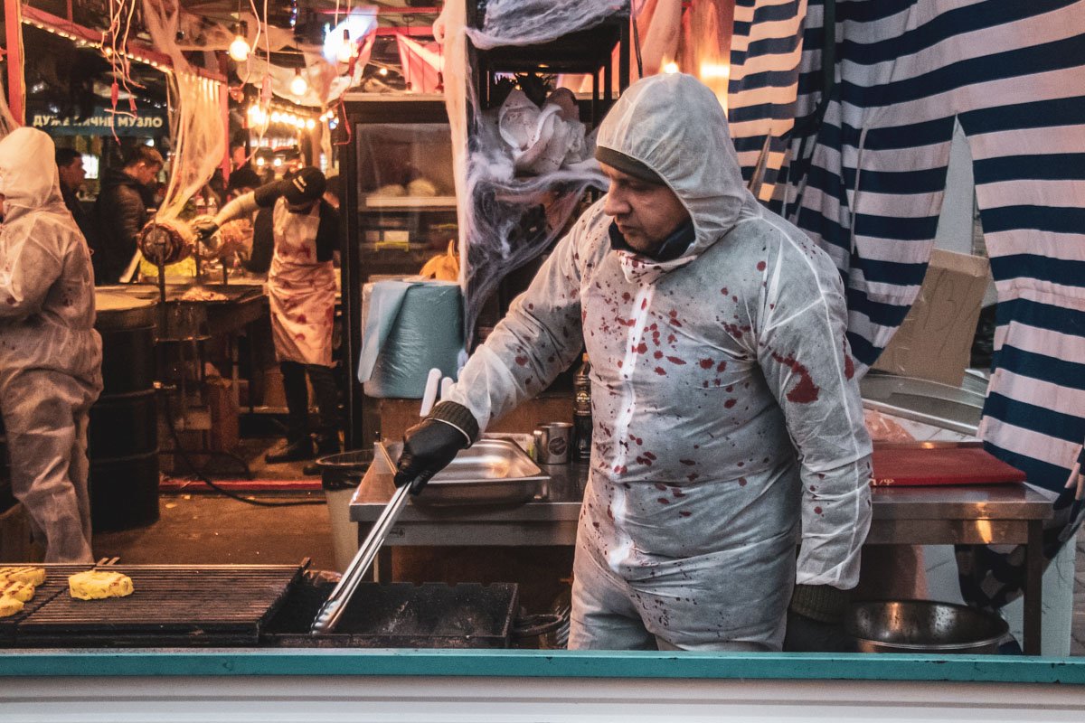 Мясник - вегетарианец 