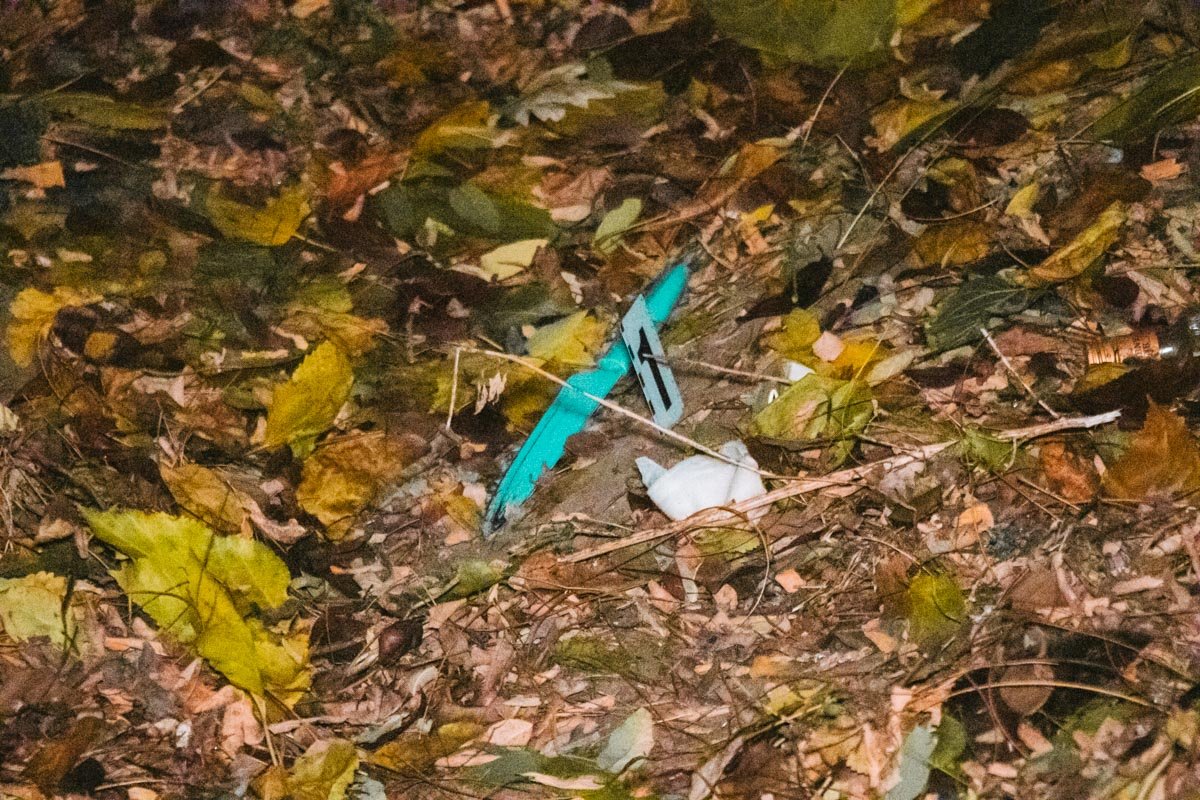 На месте был найден кухонный нож