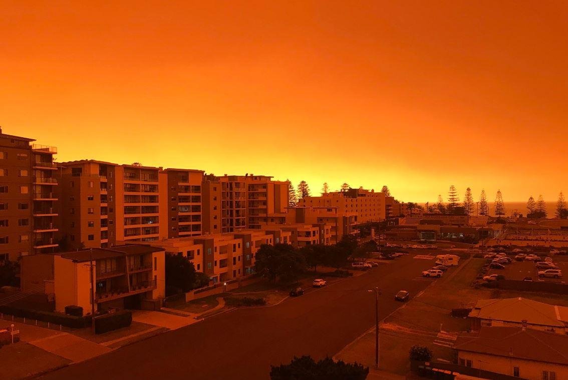 Лесные пожары охватили юго-восточный штат Австралии Новый Южный Уэльс