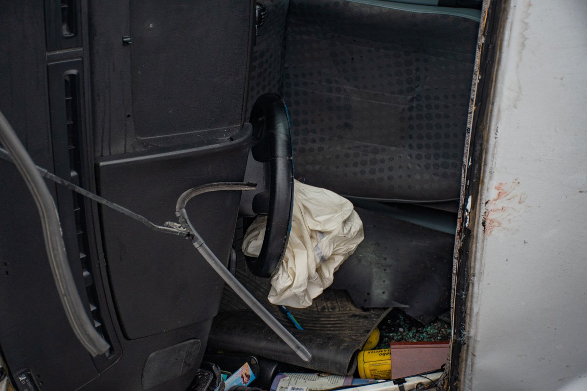 Водитель получил травмы, но находился в сознании Водитель получил травмы, но находился в сознании