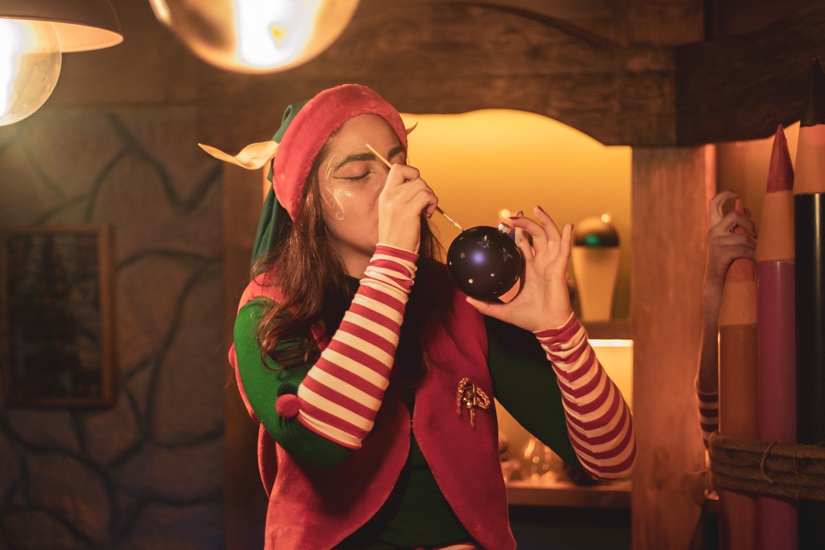 Процесс создания красоты