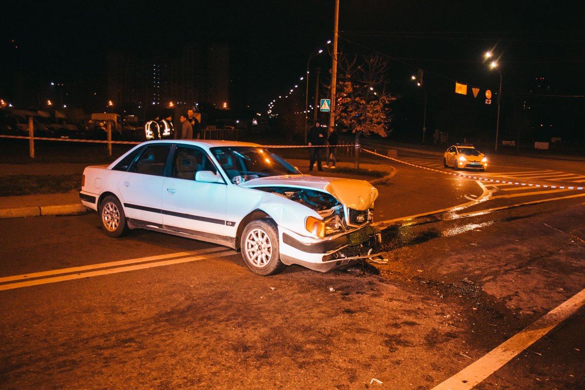 Пострадал пассажир Audi