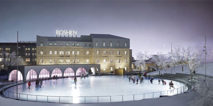 В Киеве на Демеевке откроют каток под открытым небом