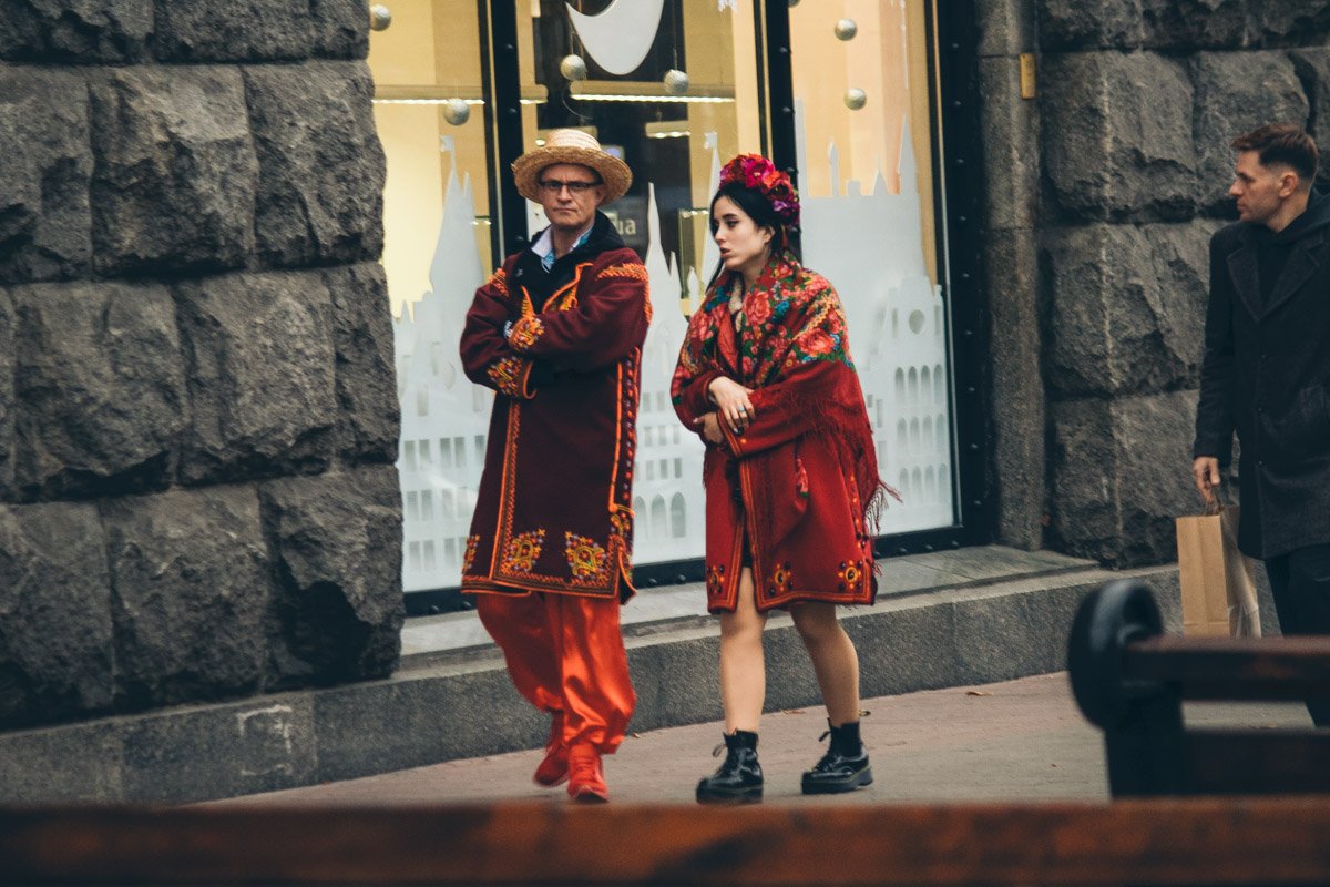 Традиционный couple look Традиционный couple look