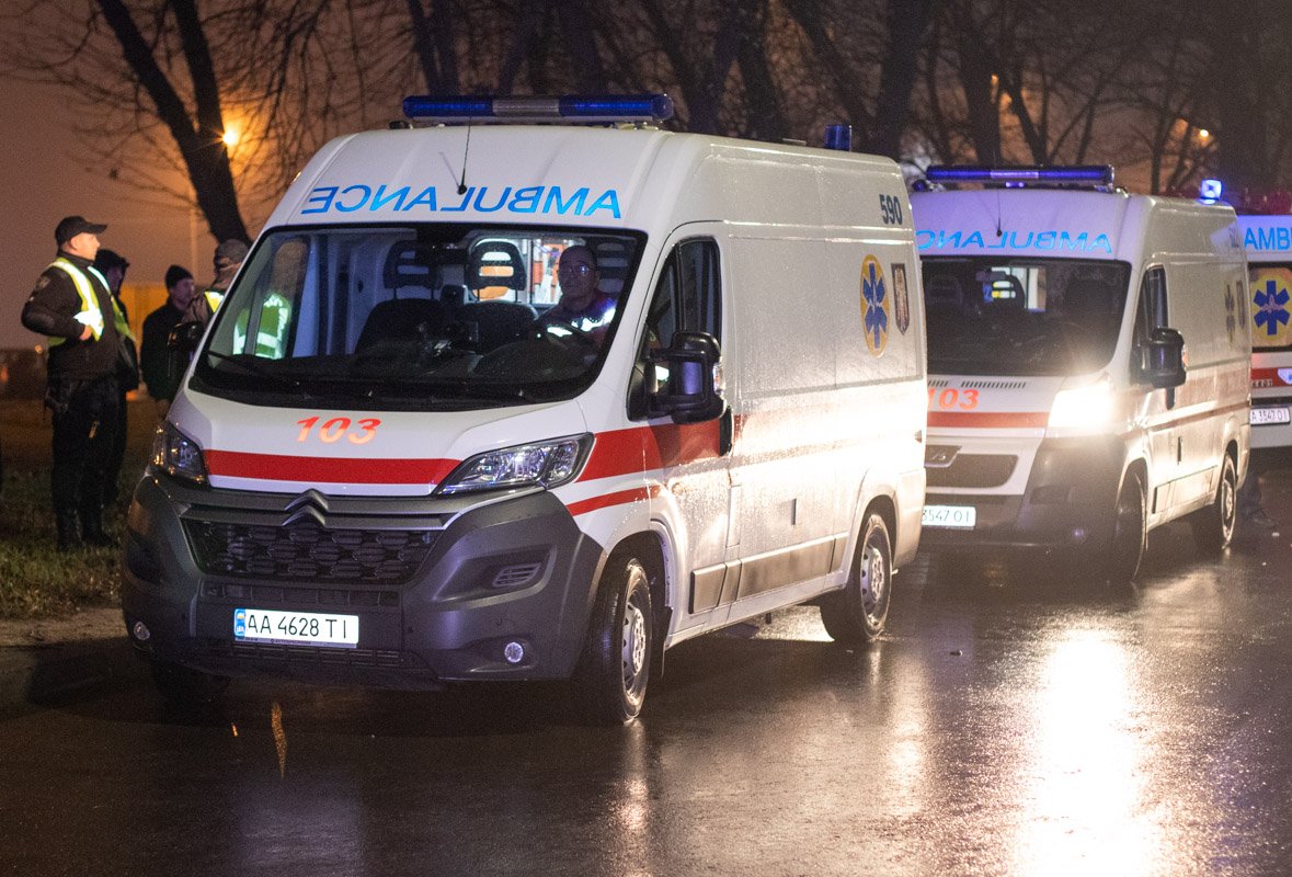 В результате аварии пострадали восемь человек В результате аварии пострадали восемь человек