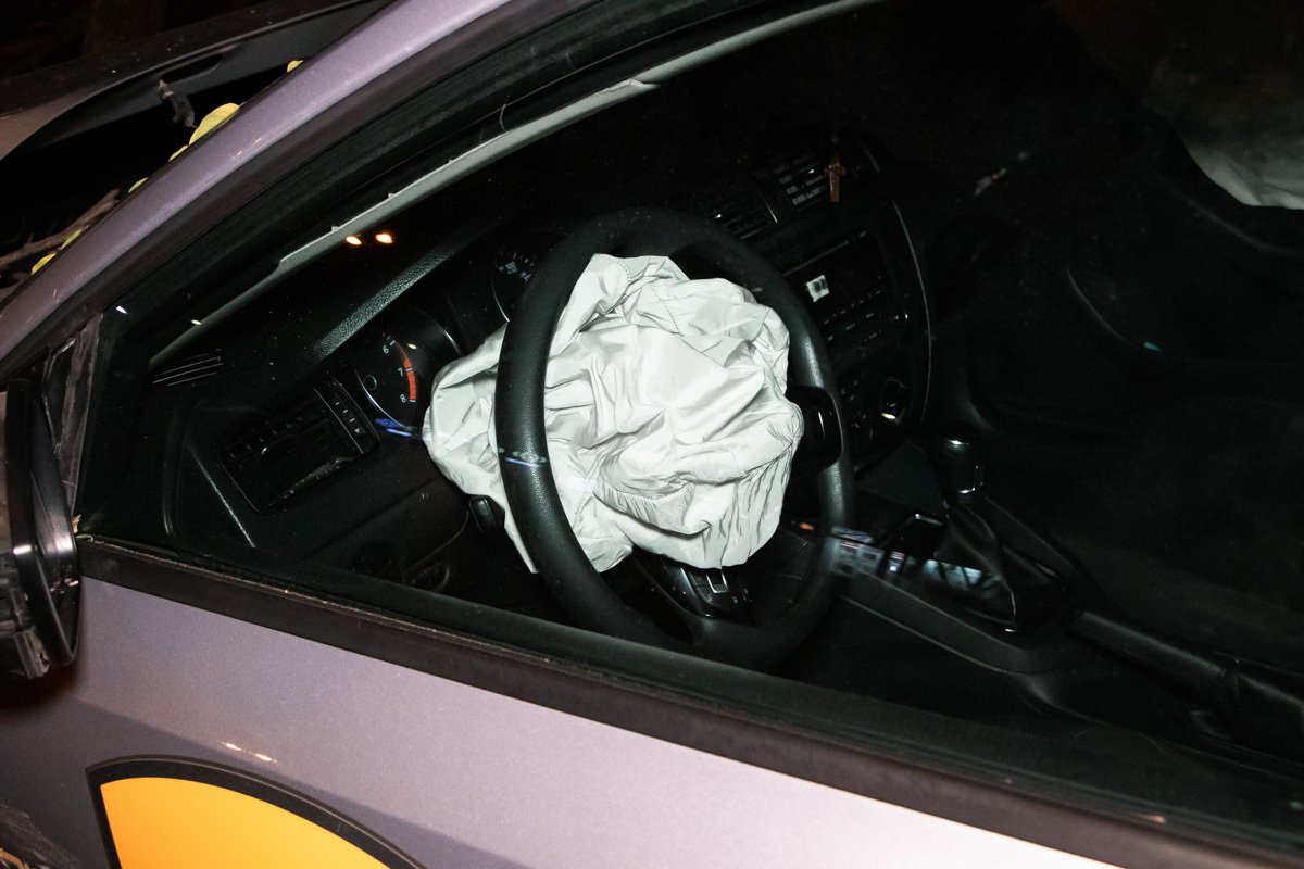 У таксиста констатировали перелом ноги 