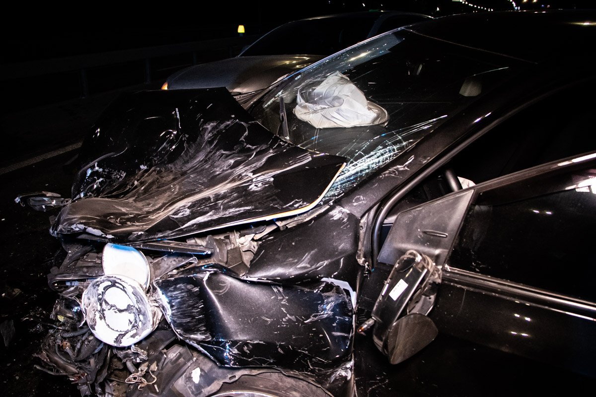 Чудом обошлось без серьезных травм 