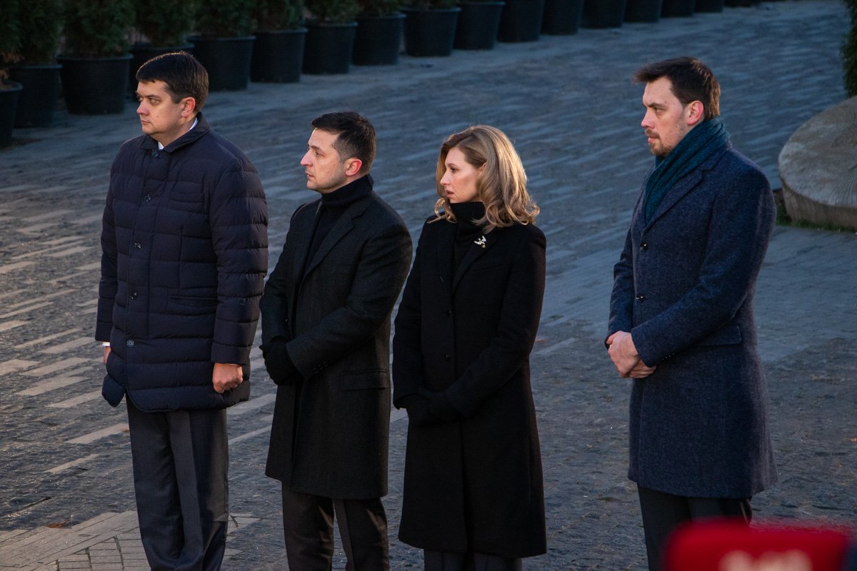 Чествование проходило при первых лицах страны