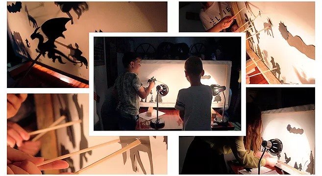 Игра с тенью - затягивает) 