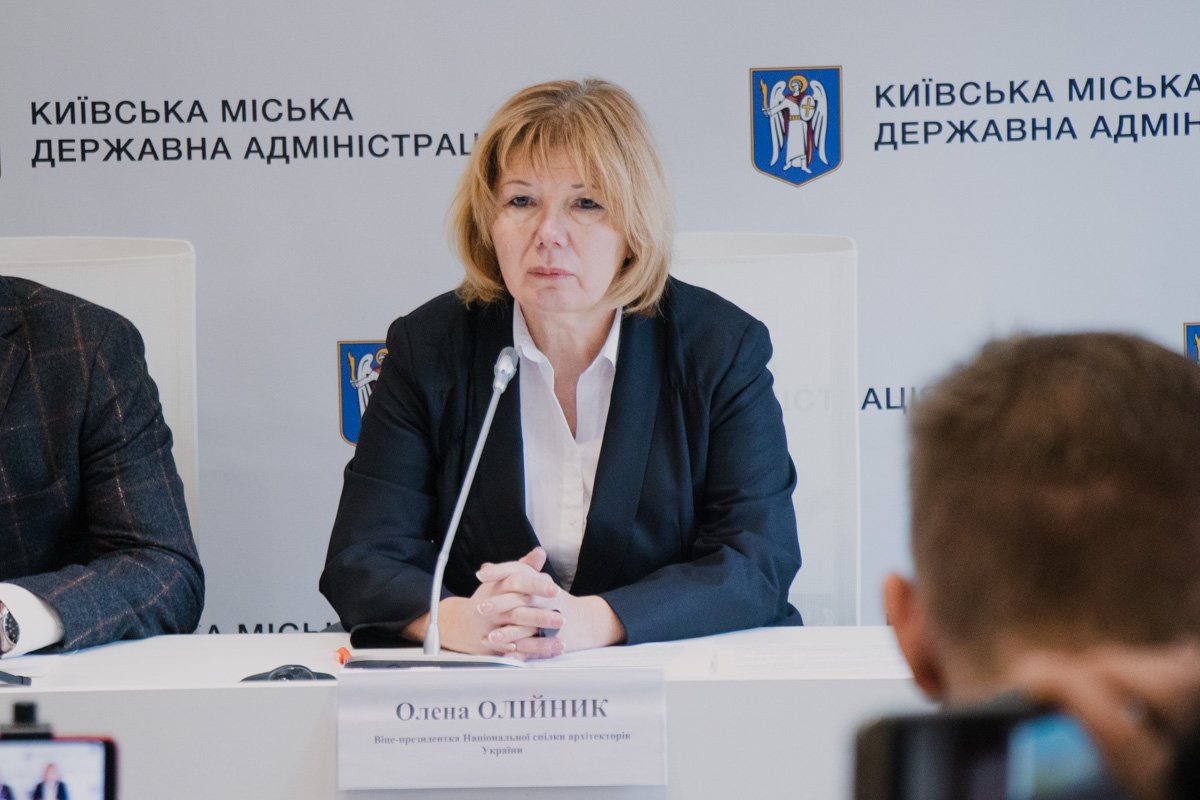 Елена Олейник - вице-президент Национального союза архитекторов Украины