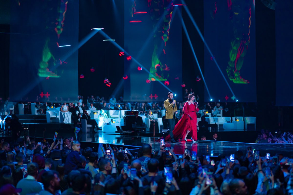 Ведущие вечера Никита Добрынин и Ольга Цибульская Ведущие вечера Никита Добрынин и Ольга Цибульская