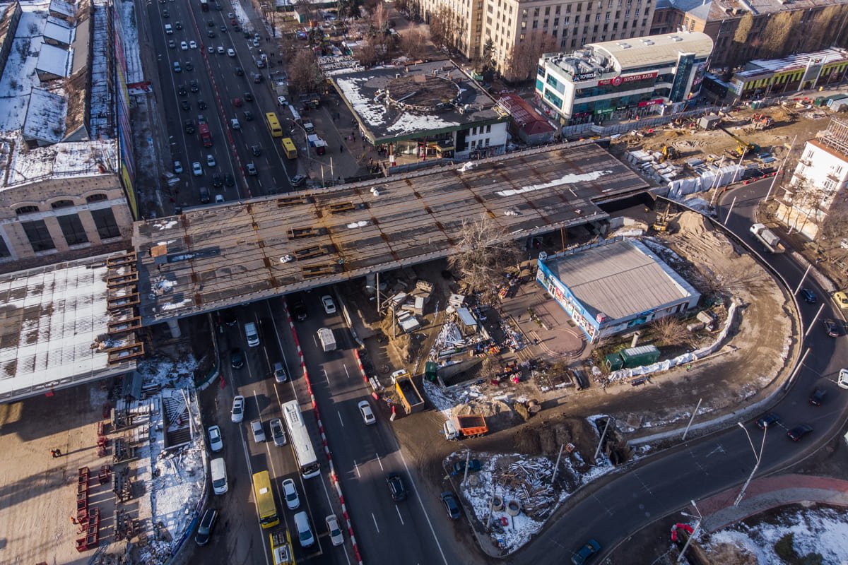 Ремонт Шулявского моста выходит на финальную стадию 