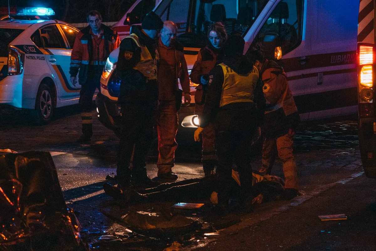 Авариях двух авто унесла жизнь одного человека 