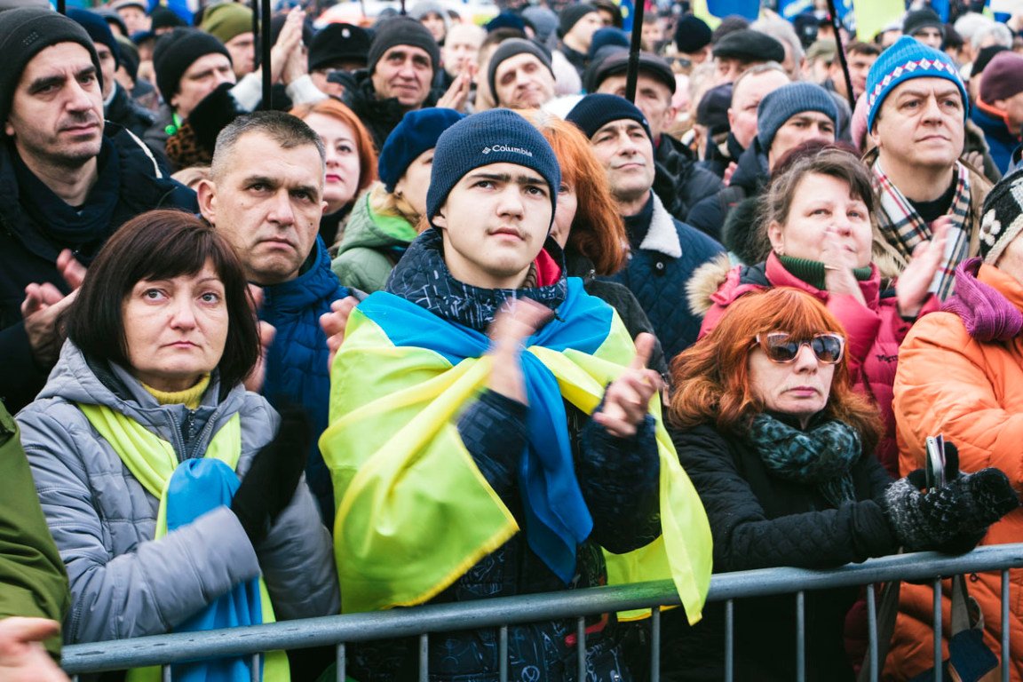 Публика поддерживала своих лидеров